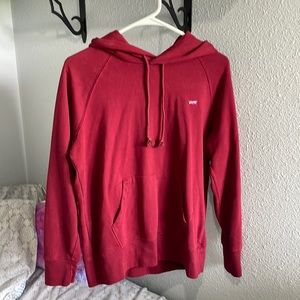 Maroon women’s hooded sweatshirt